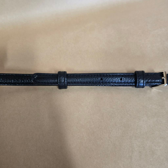 Kate Spade Black Pebbled Leather Crossbody Bag Zip Top Shoulder Purse - Picture 8 of 13